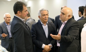 بازدید اعضای هیات رئیسه اتاق ایران از نمایشگاه بین‌المللی لوازم خانگی